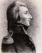 Thomas Pakenham Wolfe Tone in the Uniform of a French Adjutant general as he apeared at his court-martial in Dublin oil painting